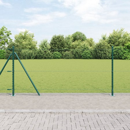 Set de Cercas Juego de 2 Verde Oscuro Acero Galvanizado 25 x 1 m | Foro24.es | Tu tienda online para hogar, jardín y más Foro24.es