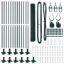 Set de Cercas Juego de 2 Verde Oscuro Acero Galvanizado 25 x 1 m | Foro24.es | Tu tienda online para hogar, jardín y más Foro24.es