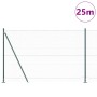 Cerca Hexagonal  Verde 1.6x25 m Acero, Postes de Cerca  con Placas de Base 13 pcs Ø32mm 88.5cm Acero Galvanizado | Foro24.es | Tu tienda online para hogar, jardín y más Foro24.es