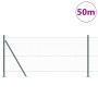 Valla Hexagonal Verde 0,8x50 m Acero,  Postes de Valla con Placas Base 13 pcs Ø32mm 90cm Acero Galvanizado | Foro24.es | Tu tienda online para hogar, jardín y más Foro24.es