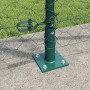 Cerco Hexagonal Verde 1.2x100 m Acero,  Postes de Cerco con Placas de Base 13 pcs Ø32mm 68.5cm Acero Galvanizado | Foro24.es | Tu tienda online para hogar, jardín y más Foro24.es