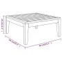 Muebles de jardín 3 pzas con cojines crema madera de acacia de vidaXL, Conjuntos de jardín - Ref: Foro24-3087278, Precio: 349...