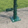 Valla Hexagonal  Verde 1.4x100 m de Acero, Postes de Valla  con Placas de Base 13 pcs Ø32mm 78.5cm de Acero Galvanizado | Foro24.es | Tu tienda online para hogar, jardín y más Foro24.es
