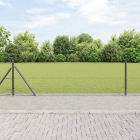 Comprar Valla Hexagonal Gris 0.4x10 m Acero