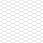 Cerca Hexagonal  Gris 0,8x10 m de Acero, Postes de Cerca  con Placas de Base 7 pcs Ø32mm 90cm de Acero Galvanizado | Foro24.es | Tu tienda online para hogar, jardín y más Foro24.es
