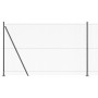 Cerca Hexagonal  Gris 1.6x10 m Acero, Postes de Cerca  con Placas Base 7 pcs Ø32mm 88.5cm Acero Galvanizado | Foro24.es | Tu tienda online para hogar, jardín y más Foro24.es