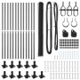 Set de Cercado Set de 2 Gris Metal 25 x 1.5 m Duradero de , Postes de cerca - Ref: Foro24-3353670, Precio: 164,29 €, Descuent...