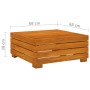 Muebles de jardín 6 piezas con cojines madera maciza de acacia de vidaXL, Conjuntos de jardín - Ref: Foro24-3087292, Precio: ...