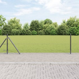 Comprar Cerca Hexagonal Gris 0.6x50 m Acero