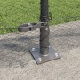 Cerca Hexagonal  Gris 1x50 m Acero, Postes para Cercas  con Bases 13 pcs Ø32mm 110cm Acero Galvanizado | Foro24.es | Tu tienda online para hogar, jardín y más Foro24.es