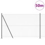Cerca Hexagonal Gris 1.4x50 m Acero,  Poste de Cerca con Placas Base 13 pcs Ø32mm 78.5cm Acero Galvanizado | Foro24.es | Tu tienda online para hogar, jardín y más Foro24.es