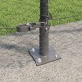 Cerca Hexagonal  Gris 1.4x50 m Acero, Postes de Cerca  con Placas de Base 13 pcs Ø32mm 78.5cm Acero Galvanizado | Foro24.es | Tu tienda online para hogar, jardín y más Foro24.es