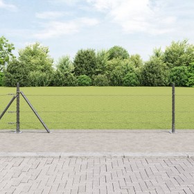 Comprar Cerca Hexagonal Gris 0,4x100 m de Acero