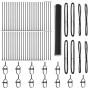 Cerca Hexagonal Gris 1.2x100 m Acero,  Postes para Cerca con Placas de Base 13 pcs Ø32mm 68.5cm Acero Galvanizado | Foro24.es | Tu tienda online para hogar, jardín y más Foro24.es