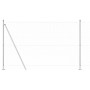 Cerca Hexagonal 1.4x10 m Acero Galvanizado, Postes de Cerca con Placas de Base 7 pcs Ø32mm 78,5cm Acero Galvanizado de , Post...