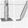 Juego de Cercado Set de 2 Acero Galvanizado 25 x 0.5 m Resistente de , Postes de cerca - Ref: Foro24-3353786, Precio: 102,49 ...