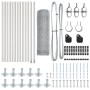 Set de Cercas Juego de 2 Acero galvanizado | Foro24.es | Tu tienda online para hogar, jardín y más Foro24.es