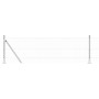Cerca Hexagonal 0.6 x 25 m Acero Galvanizado,  Poste de Cerca con Bases 13 pcs Ø32mm 70cm Acero Galvanizado | Foro24.es | Tu tienda online para hogar, jardín y más Foro24.es
