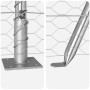 Juego de cercas Set de 2 Acero galvanizado Malla de 25 x 1 m | Foro24.es | Tu tienda online para hogar, jardín y más Foro24.es