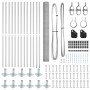 Juego de Cercas Set de 2 Acero galvanizado 25 x 1.5 m Duradero | Foro24.es | Tu tienda online para hogar, jardín y más Foro24.es