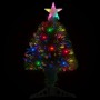 Árbol de Navidad preiluminado con soporte y LED fibra óptica 64 cm en Decoración Festiva y Estacional | Comprar online en Foru.e