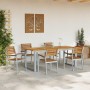 Silla de Jardín 6 pcs Marrón 56 x 57 x 87 cm en Sillas de jardín | Comprar online en Foru.es
