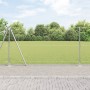 Cerca Hexagonal  1.2x50 m Acero Galvanizado, Postes de Cerca  con Placas de Base 13 pcs Ø32mm 68.5cm Acero Galvanizado | Foro24.es | Tu tienda online para hogar, jardín y más Foro24.es
