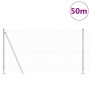 Cerca Hexagonal  1.2x50 m Acero Galvanizado, Postes de Cerca  con Placas de Base 13 pcs Ø32mm 68.5cm Acero Galvanizado | Foro24.es | Tu tienda online para hogar, jardín y más Foro24.es