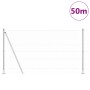 Cerca hexagonal  1.2x50 m de acero galvanizado, Postes para cercar  con platos base 13 pcs Ø32mm 68.5cm de acero galvanizado | Foro24.es | Tu tienda online para hogar, jardín y más Foro24.es