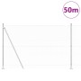 Cerca Hexagonal  1.4x50 m Acero Galvanizado, Postes de Cerca  con Placas Base 13 pcs Ø32mm 78.5cm Acero Galvanizado | Foro24.es | Tu tienda online para hogar, jardín y más Foro24.es