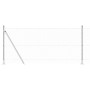 Cerca Hexagonal  0.8x100 m Acero Galvanizado, Postes de Cerca  con Placas de Base 13 pcs Ø32mm 90cm Acero Galvanizado | Foro24.es | Tu tienda online para hogar, jardín y más Foro24.es