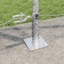 Cerca Hexagonal  1.2x100 m Acero Galvanizado, Postes de cerca  con bases 13 pcs Ø32mm 68.5cm Acero Galvanizado | Foro24.es | Tu tienda online para hogar, jardín y más Foro24.es