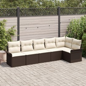 Comprar Conjunto de Sofá de Jardín de 6 Piezas