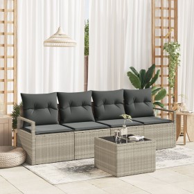 Comprar Juego de Sofá de Jardín de 5 Piezas con
