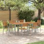 Conjunto de Comedor de Jardín 7 pcs Gris en Mesas de jardín | Comprar online en Foru.es
