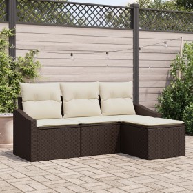 Comprar Juego de Sofá de Jardín de 4 Piezas de