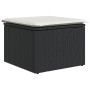Conjunto de Comedor de Jardín de 6 Piezas con Cojines Ratán Sintético Negro | Foro24.es | Tu tienda online para hogar, jardín y más Foro24.es