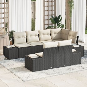 Comprar Set de Sofás de Jardín de 7 Piezas con