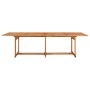 Set de comedor para jardín 13 piezas madera maciza de acacia de vidaXL, Conjuntos de jardín - Ref: Foro24-3086991, Precio: 1,...