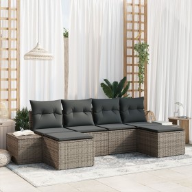 Comprar Juego de Sofá de Jardín de 6 Piezas con