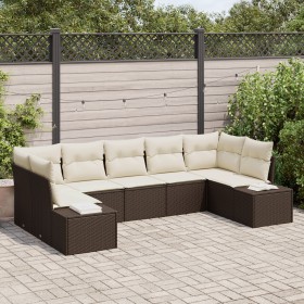 Comprar Juego de Sofá de Jardín de 7 piezas con