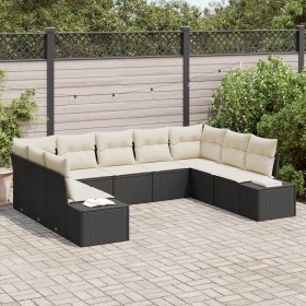 Comprar Juego de Sofá de Jardín de 9 Piezas con