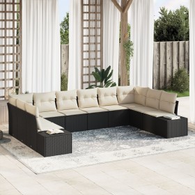 Comprar Set de Sofá de Jardín de 10 piezas con