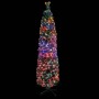 Árbol Navidad artificial estrecho soporte fibra óptica 150 cm en Decoración Festiva y Estacional | Comprar online en Foru.es