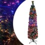 Árbol Navidad artificial estrecho soporte fibra óptica 210 cm en Decoración Festiva y Estacional | Comprar online en Foru.es