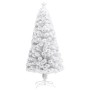 Árbol de Navidad artificial con luces fibra óptica blanco 120cm en Decoración Festiva y Estacional | Comprar online en Foru.es