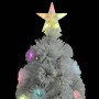 Árbol de Navidad artificial con luces fibra óptica blanco 120cm en Decoración Festiva y Estacional | Comprar online en Foru.es