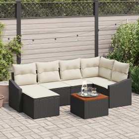 Comprar Juego de Sofá de Jardín de 7 Piezas con