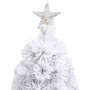 Árbol de Navidad artificial con luces fibra óptica blanco 180cm en Decoración Festiva y Estacional | Comprar online en Foru.es