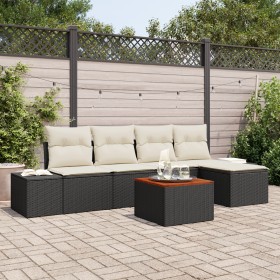 Comprar Juego de sofá de jardín de 6 piezas con